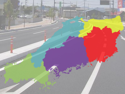 中国地方の道路舗装、コインパーキング等の施工はお任せください！