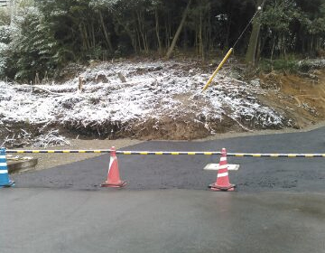 雪が積もると大変